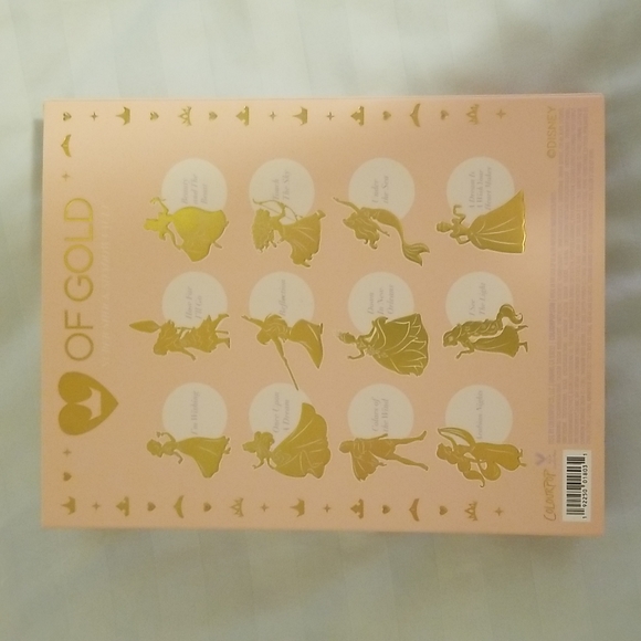 colourpop disney princess heart of gold shadow vault pack - Picture 2 of 6